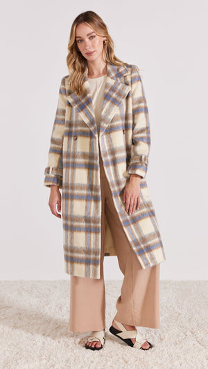 KEATON CHECK COAT-COATS-STAPLE THE LABEL