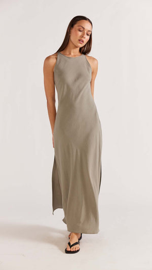 Olina Bias Midi Dress-Staple-the-Label