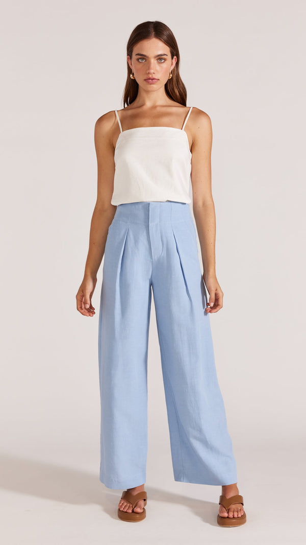 Staple the Label - Camille Wide Leg Pant Houndstooth – byhunterminx