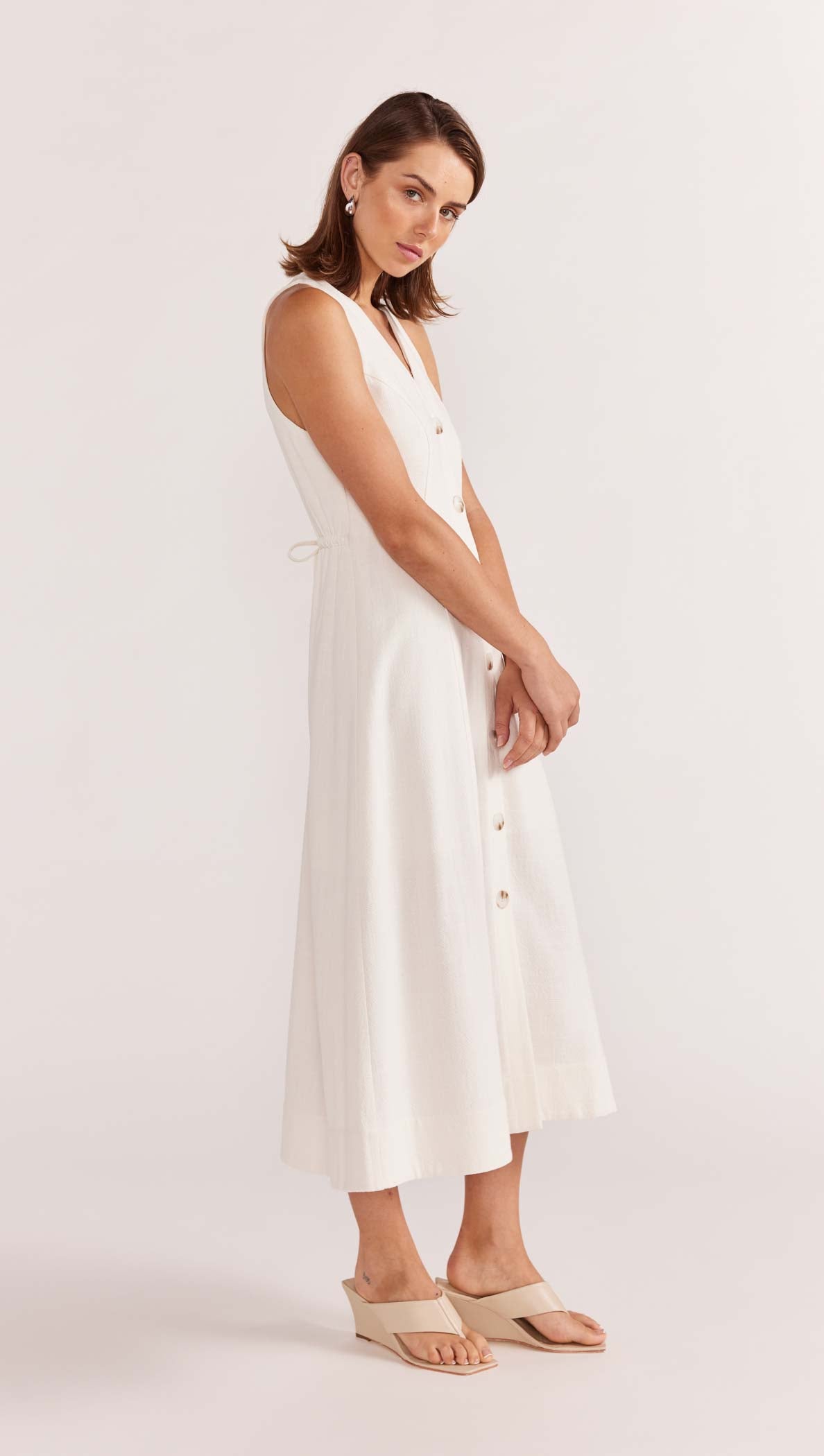 HAZE MIDI DRESS-Staple the Label