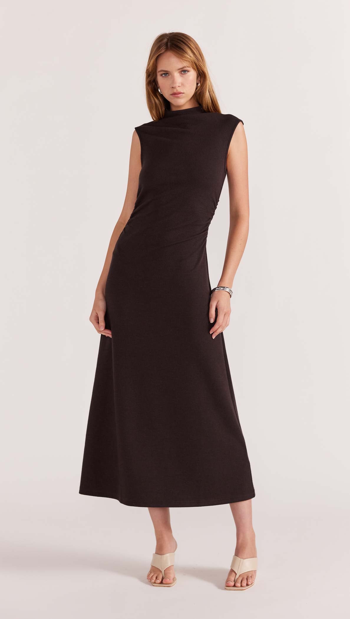 REMI MIDI DRESS-Staple the Label