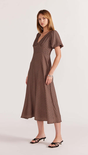 MEMOIR MIDI DRESS-Staple the Label