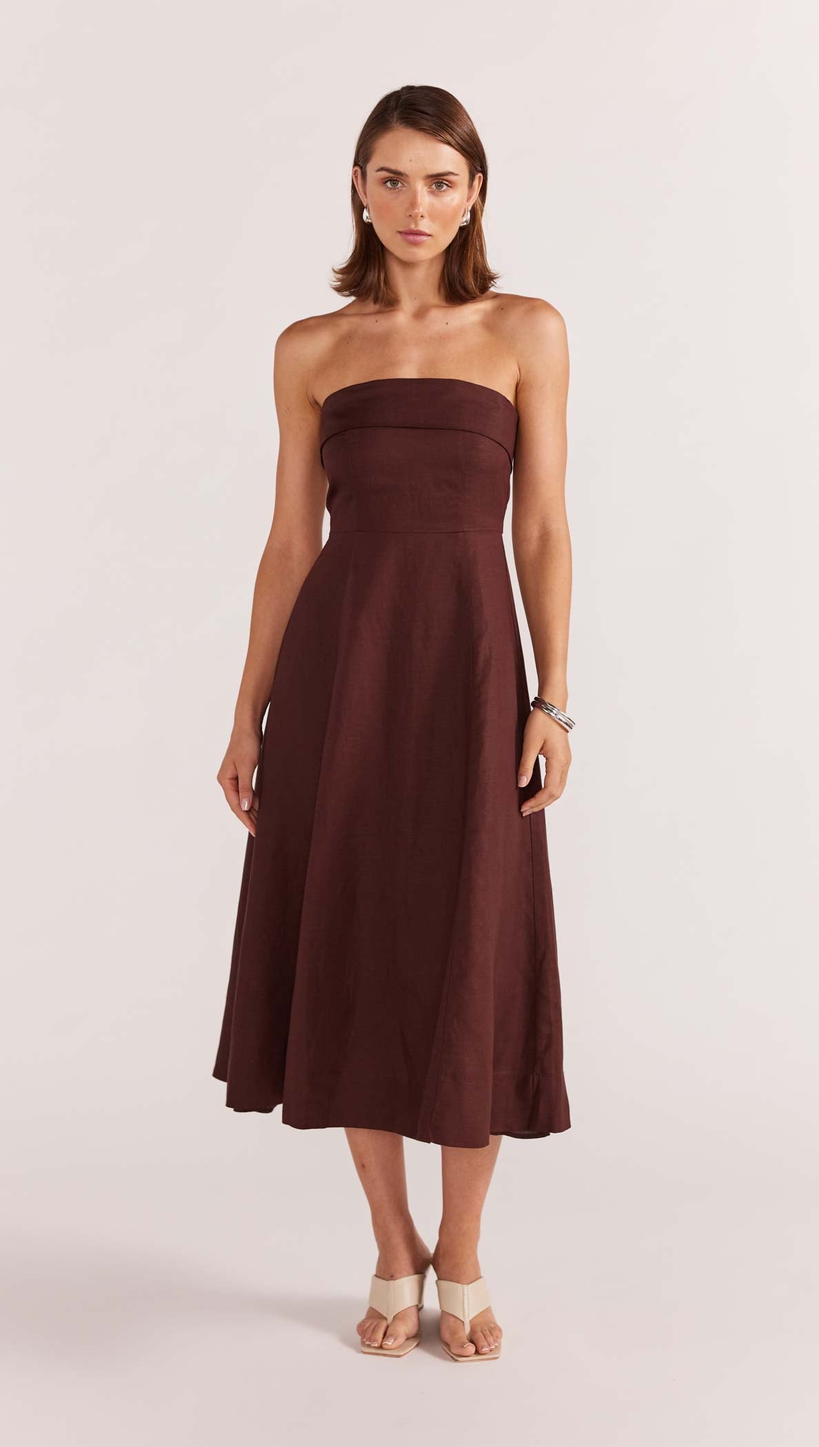 ELLISON STRAPLESS DRESS-Staple the Label