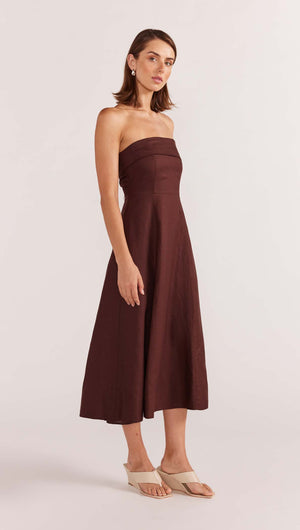 ELLISON STRAPLESS DRESS-Staple the Label