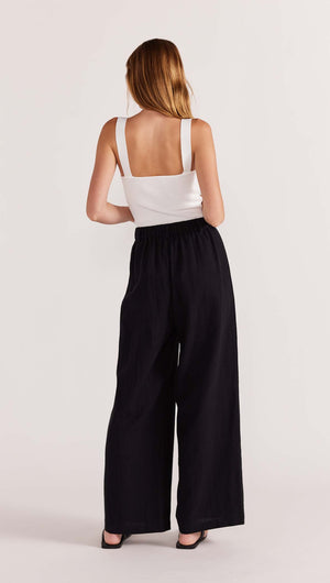 HARPER WIDE LEG PANTS-Staple the Label