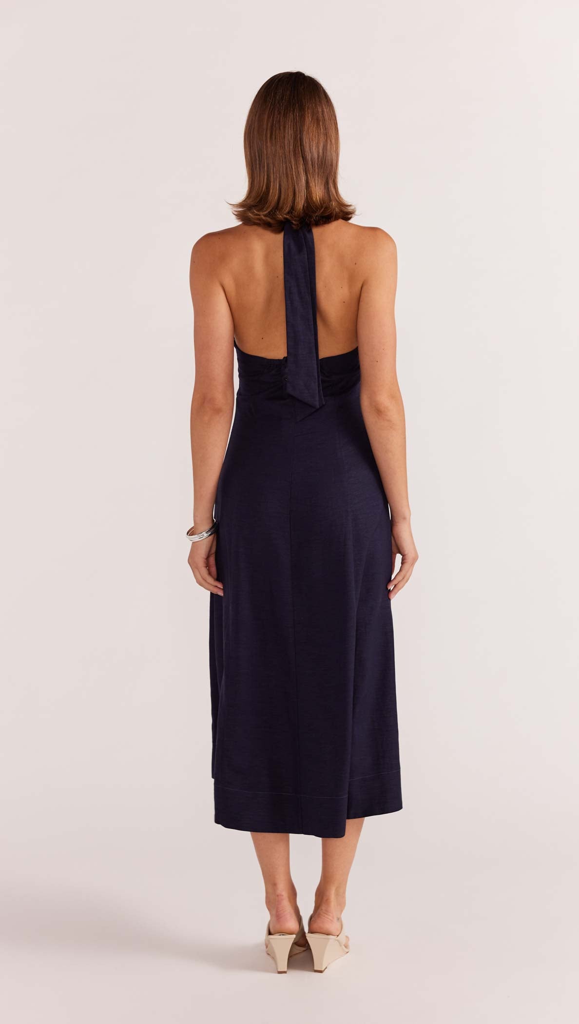 ALORA HALTER DRESS-Staple the Label