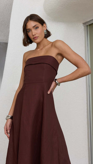 ELLISON STRAPLESS DRESS