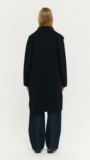 Core Coatigan - Black