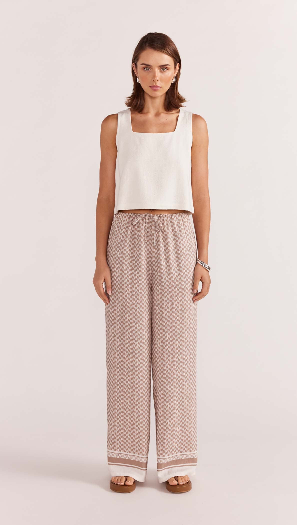 SOLEIL DRAWSTRING PANTS-Staple the Label