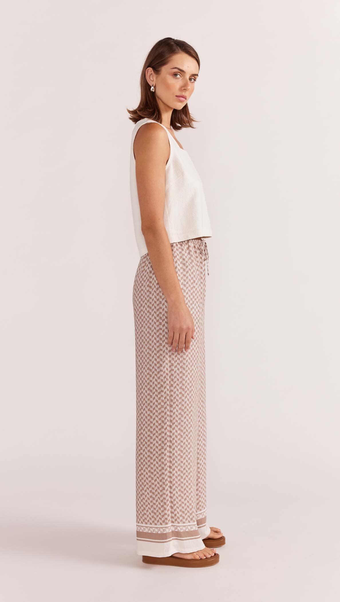 SOLEIL DRAWSTRING PANTS-Staple the Label