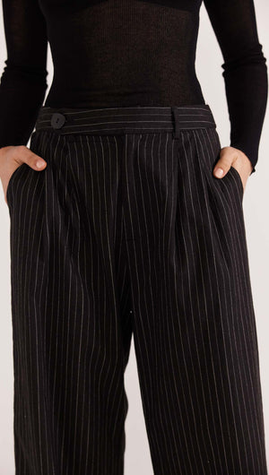 MAXWELL WIDE LEG PANTS-Staple the Label
