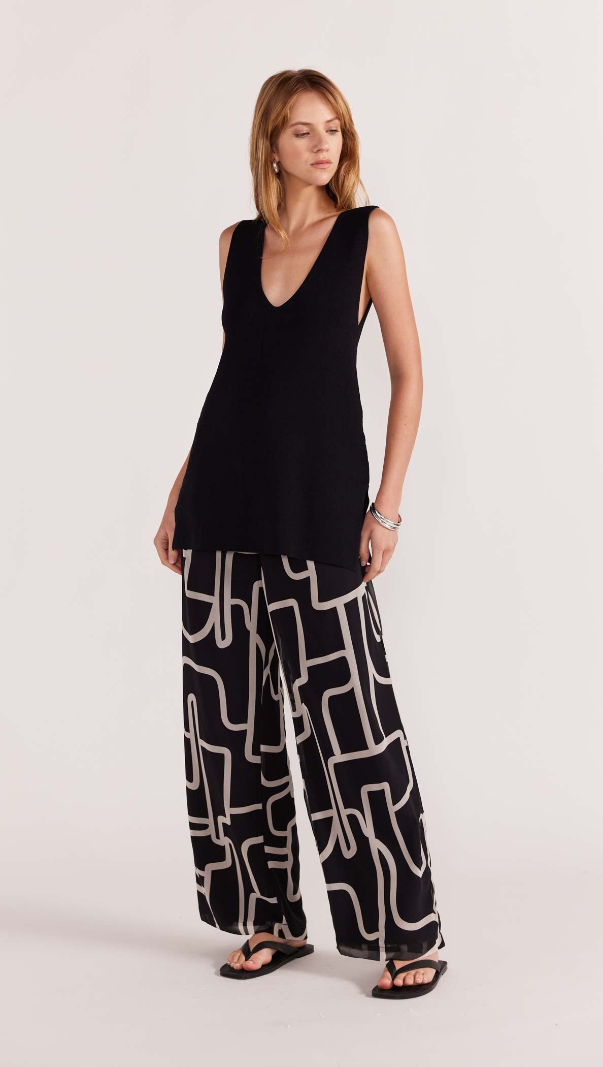 VENTO WIDE LEG PANTS-Staple the Label