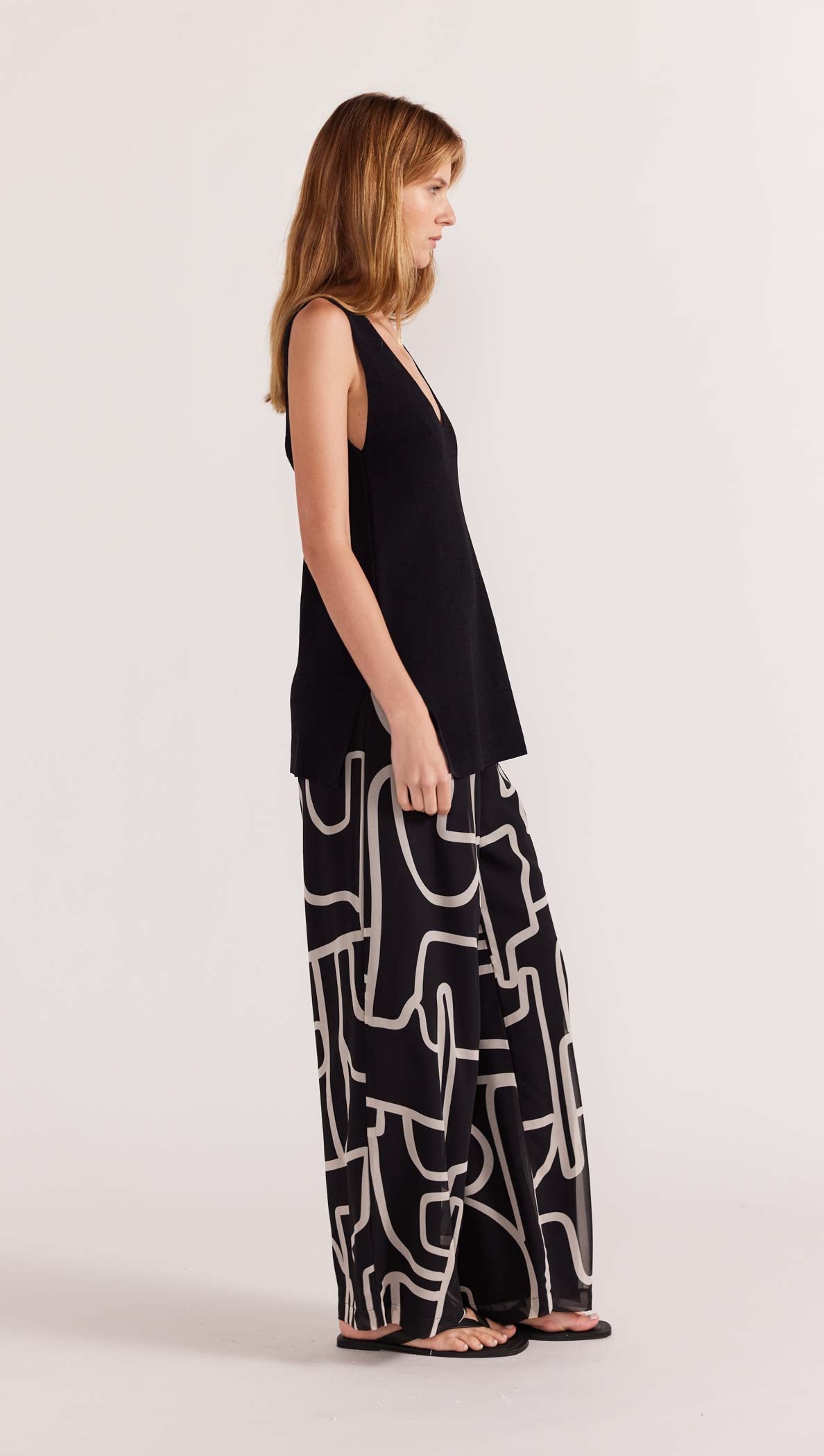 VENTO WIDE LEG PANTS-Staple the Label