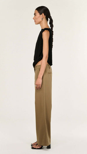 Chai Wide Leg Tailored Suit Pant