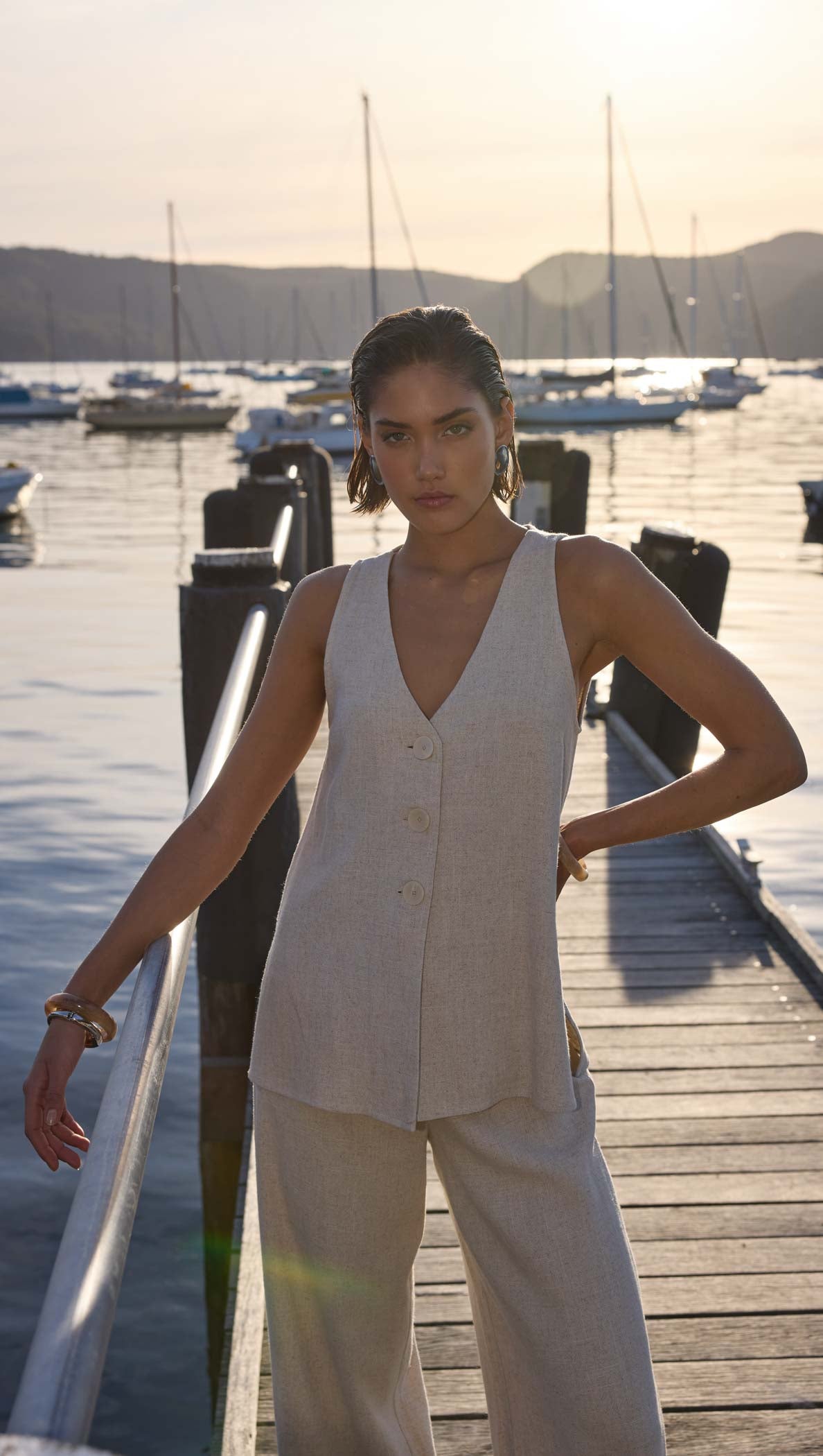 ALBA TUNIC VEST-Staple the Label