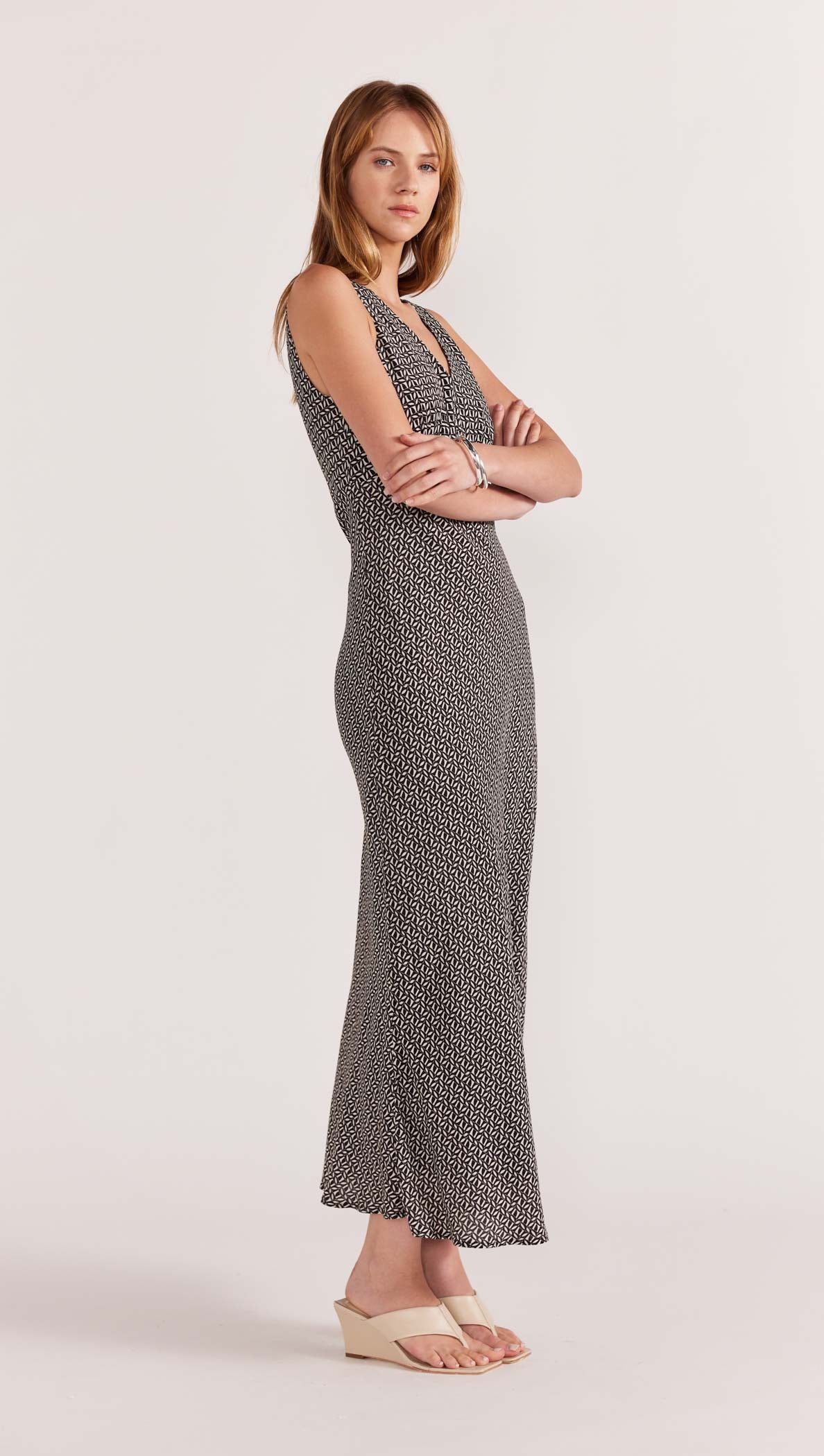 DELLA BIAS MAXI DRESS-Staple the Label