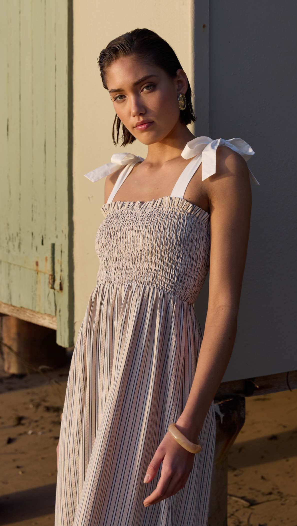 WREN SHIRRED SUNDRESS-Staple the Label