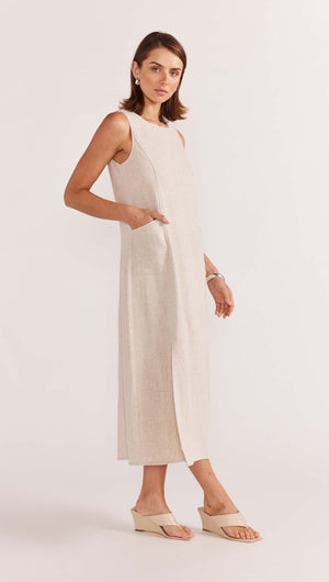 ALBA MIDI DRESS-Staple the Label