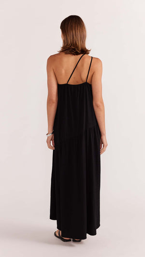 EVA ONE SHOULDER MAXI DRESS-Staple the Label