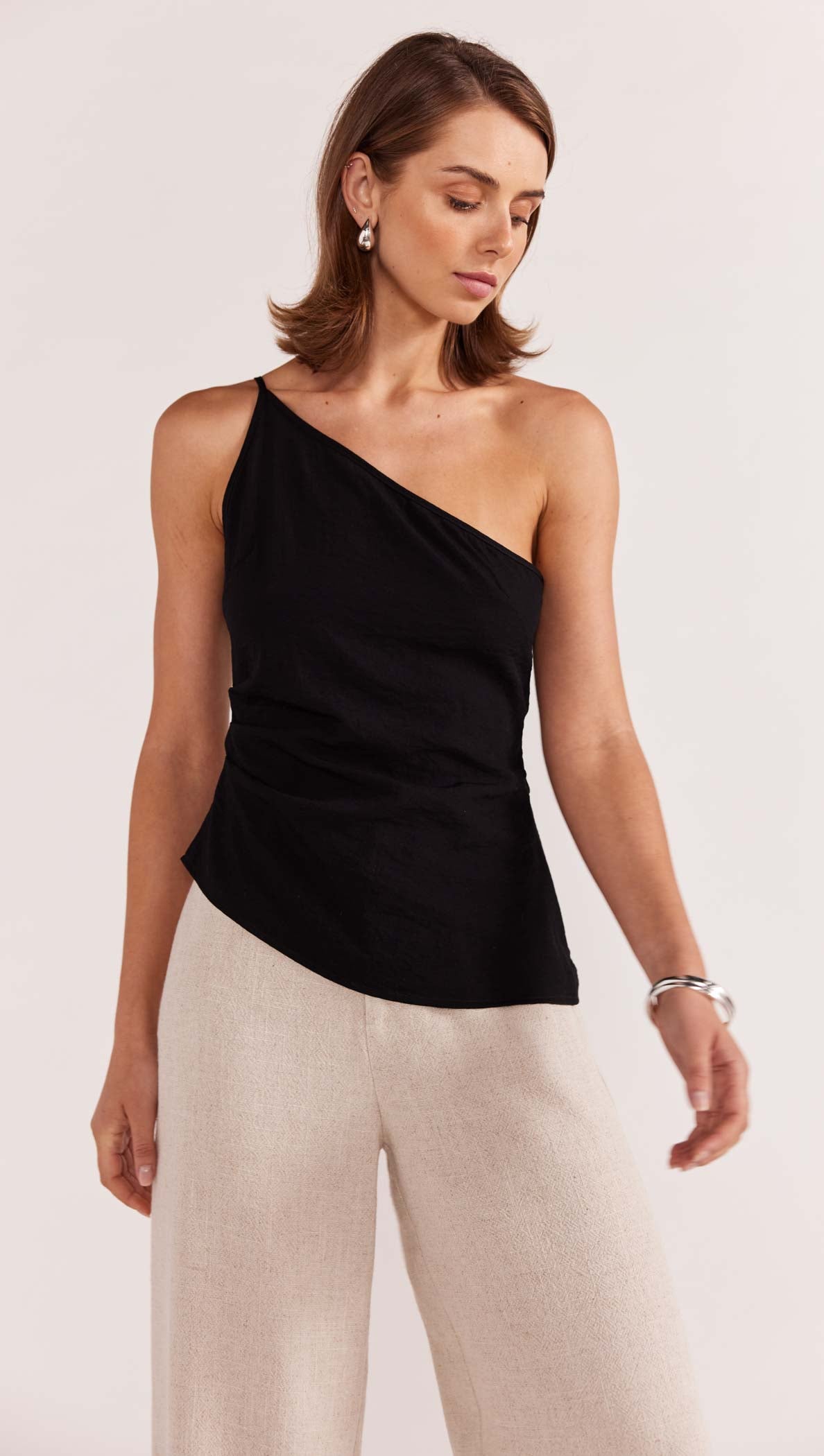 EVA ONE SHOULDER TOP-Staple the Label