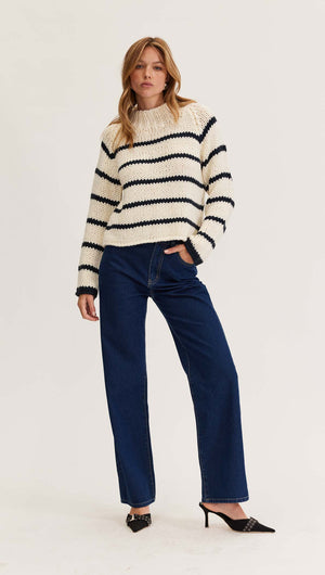 COCO STRIPE JUMPER-Staple the Label