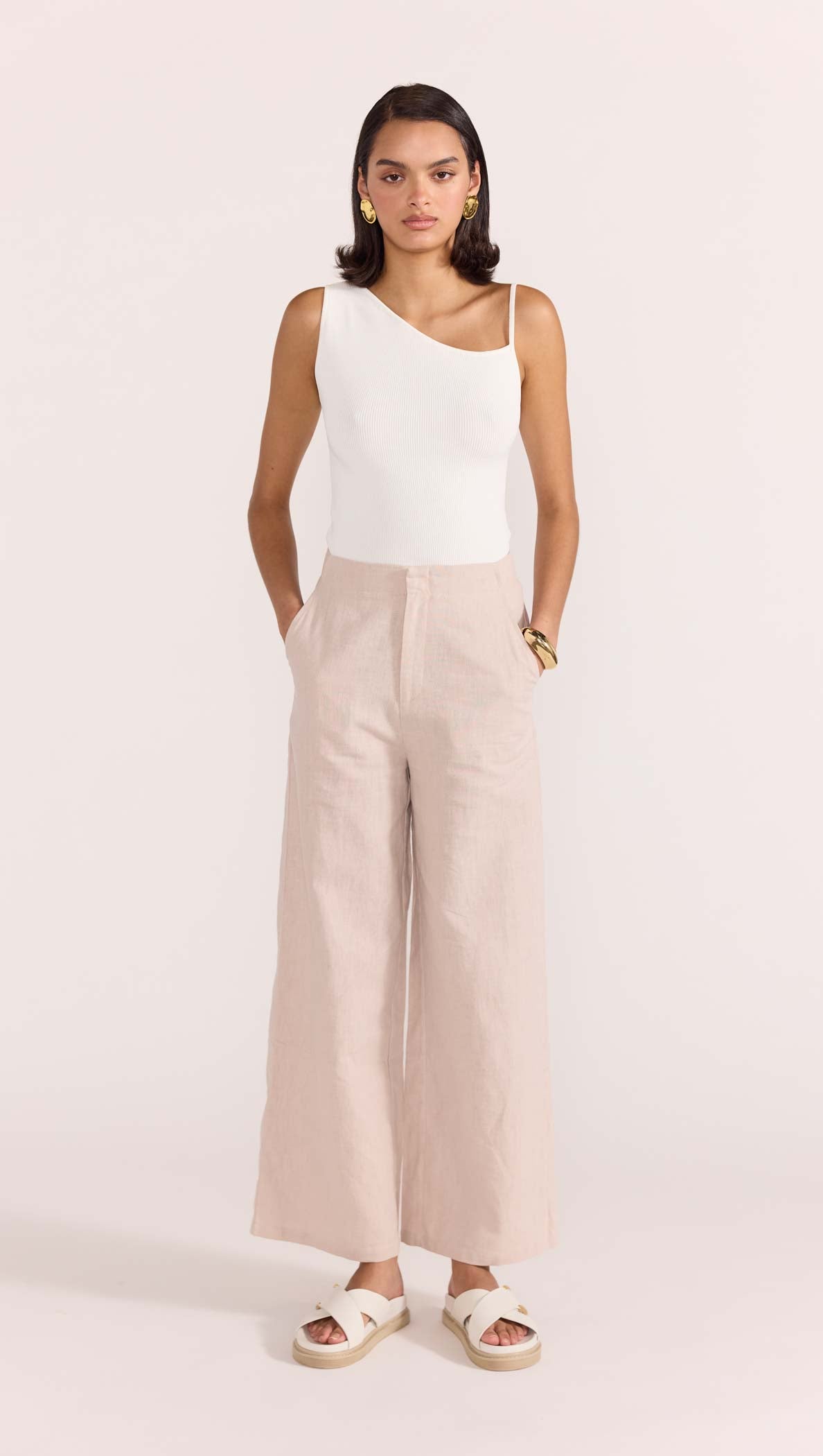 ENNA HIGH WAIST PANTS-Staple the Label