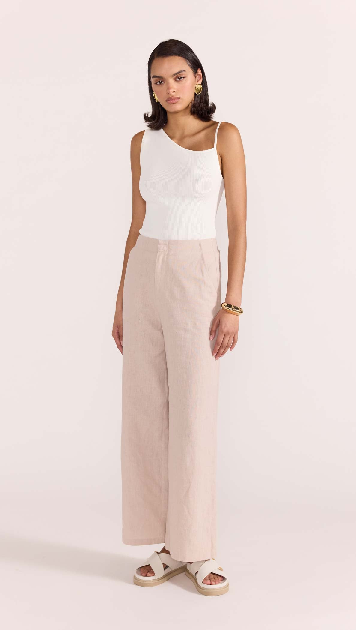 ENNA HIGH WAIST PANTS-Staple the Label