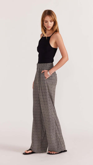 DELLA WIDE LEG PANTS-Staple the Label