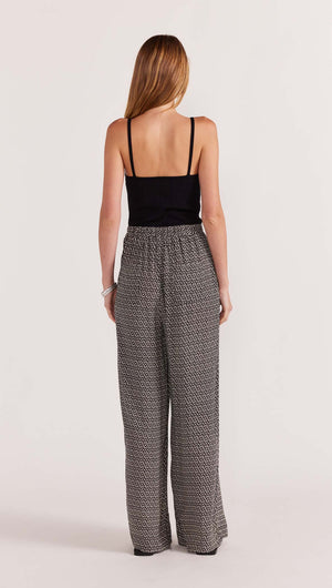 DELLA WIDE LEG PANTS-Staple the Label