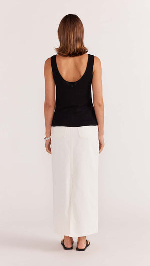 DUSK SHEER KNIT TANK-Staple the Label