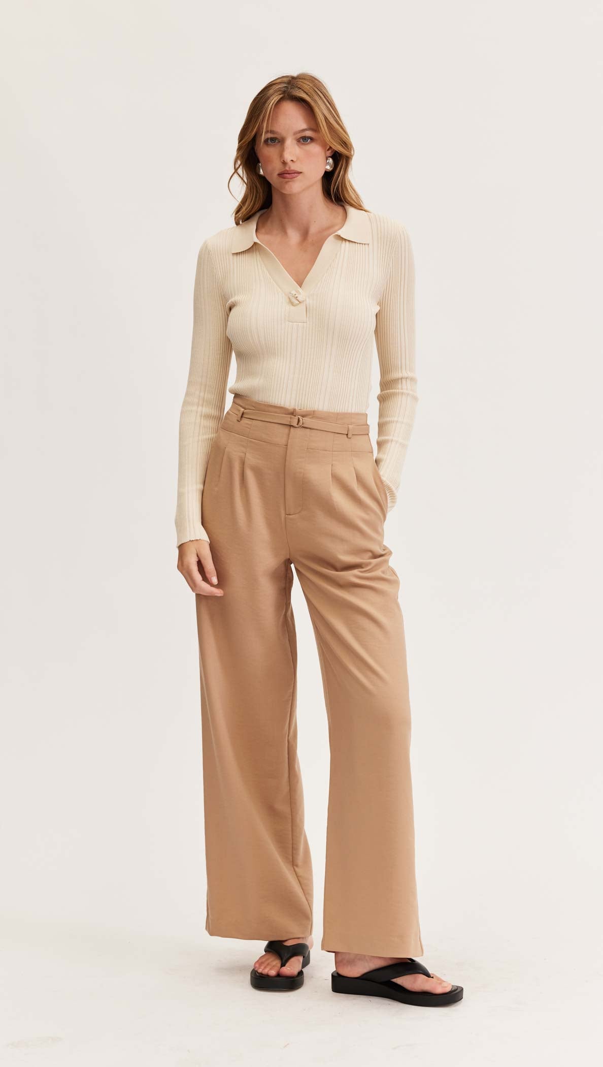 IDA BELTED PANTS-Staple the Label