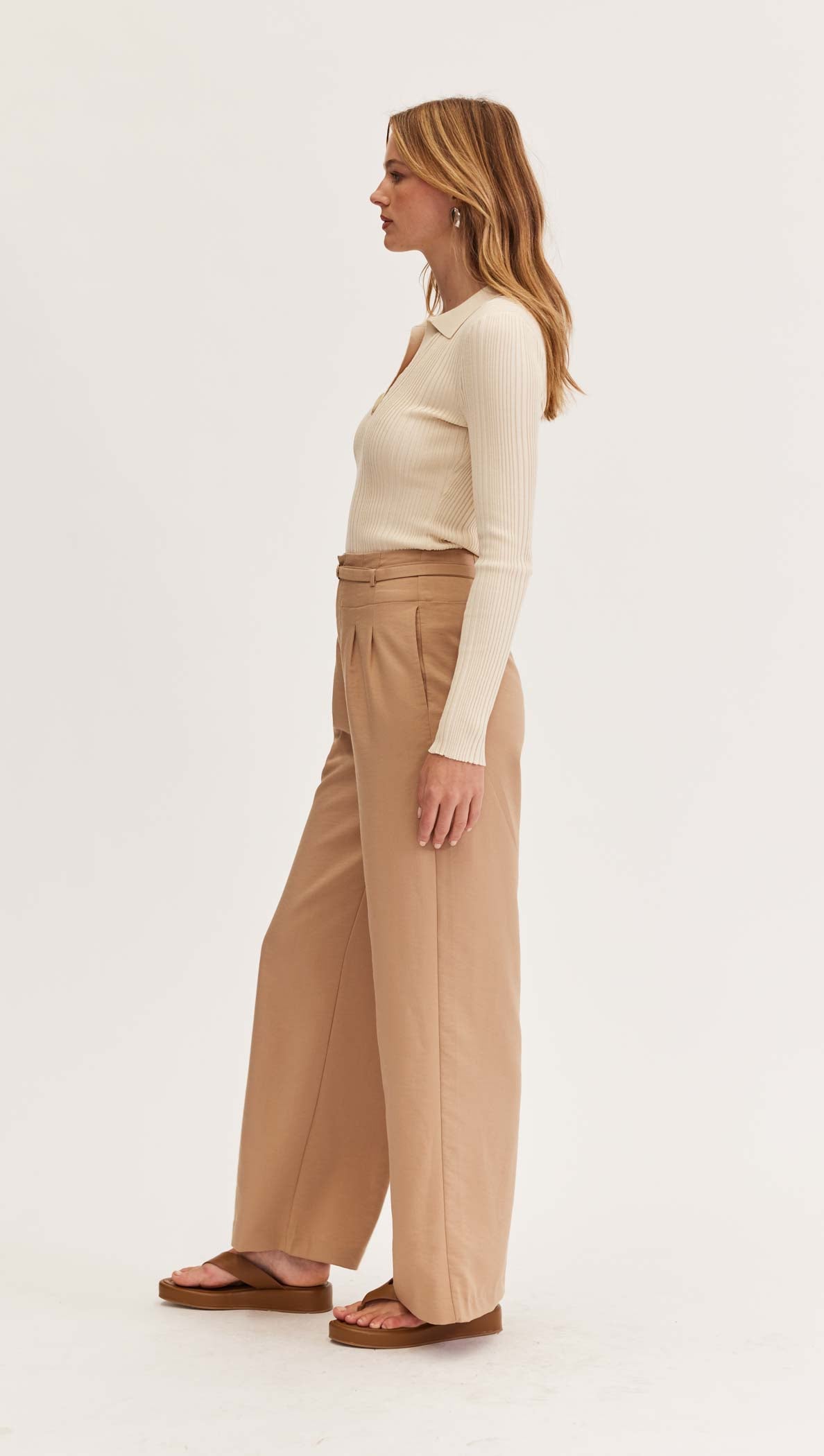 IDA BELTED PANTS-Staple the Label