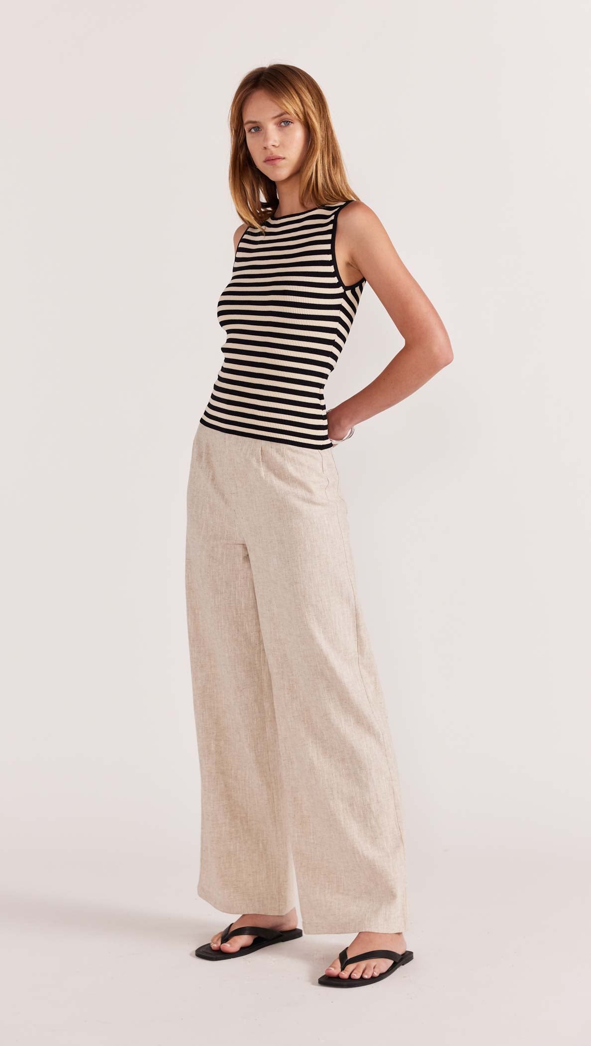 MIA STRIPE KNIT TANK-Staple the Label