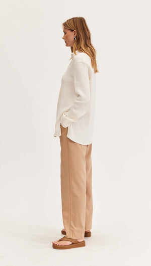 ELENA TEXTURED SHIRT-Staple the Label