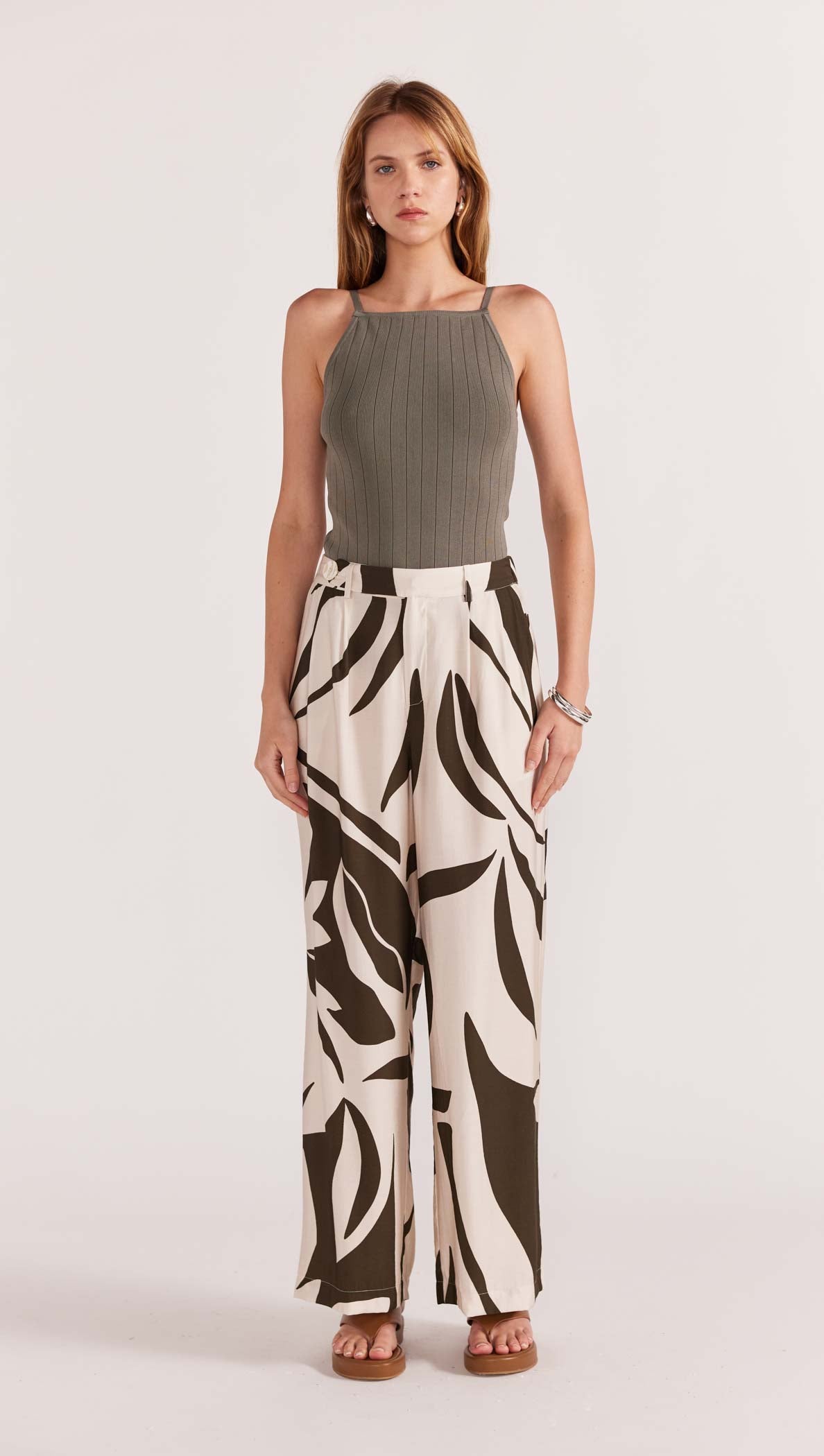 ACACIA WIDE LEG PANTS-Staple the Label