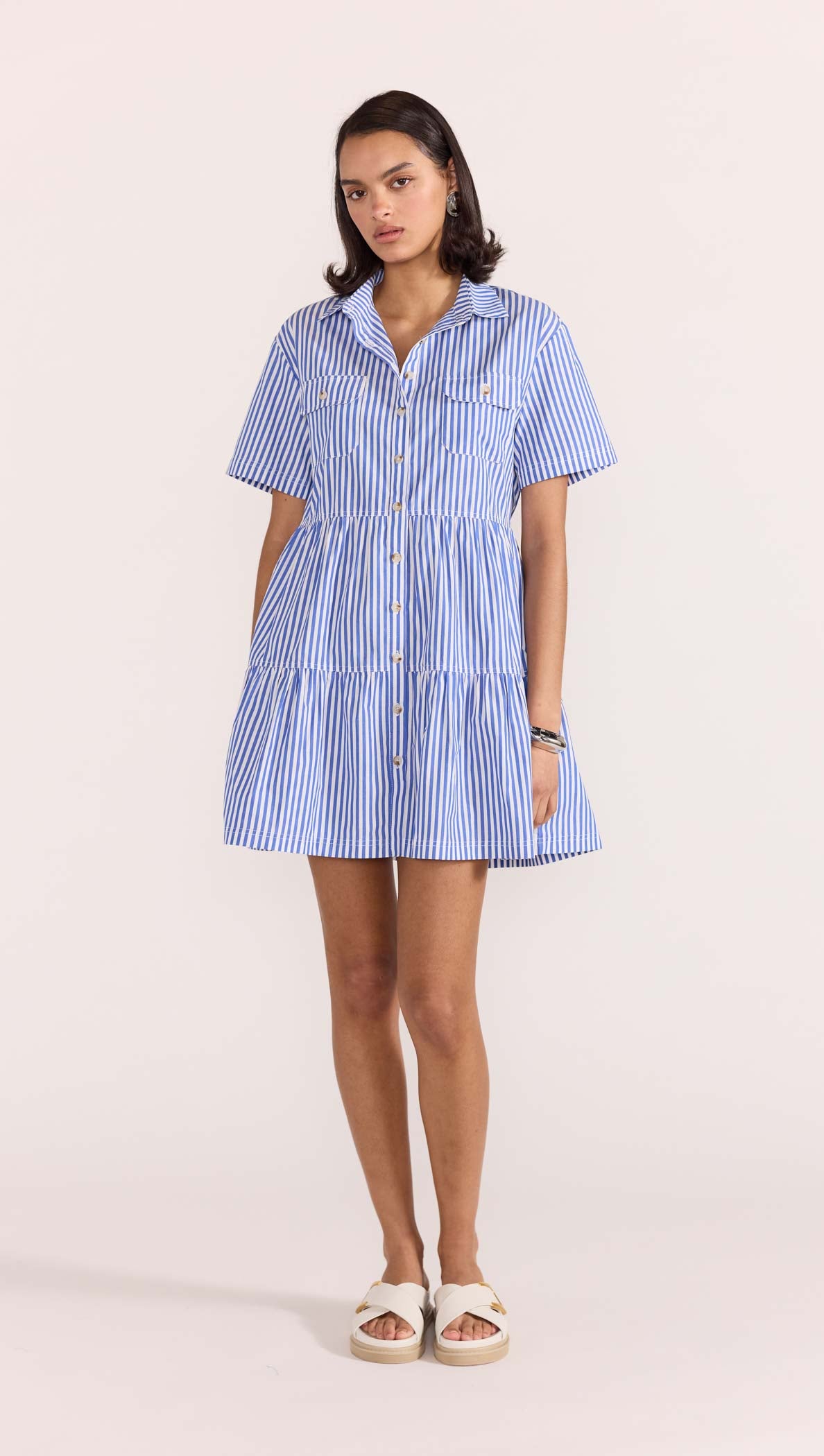 MATHILDE MINI SHIRTDRESS-Staple the Label