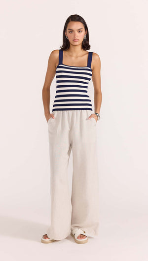 MINNA STRIPE SINGLET-Staple the Label