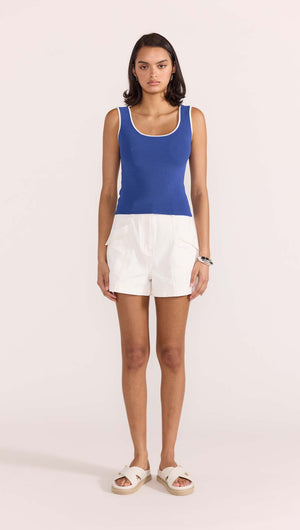 THEA CONTRAST KNIT TANK-Staple the Label