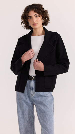 AIDEN CROP COATIGAN-JACKETS-Staple the Label