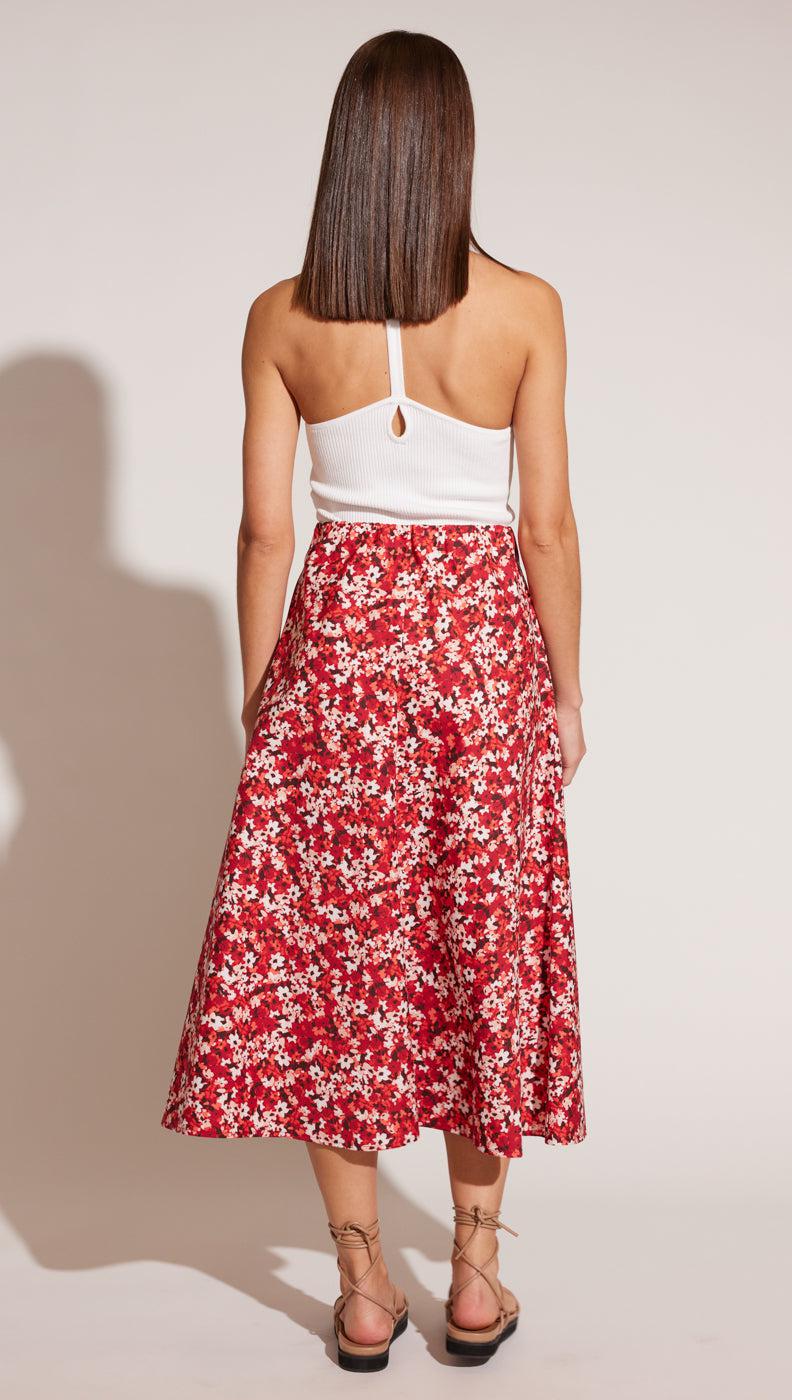 ALINA BIAS MIDI SKIRT