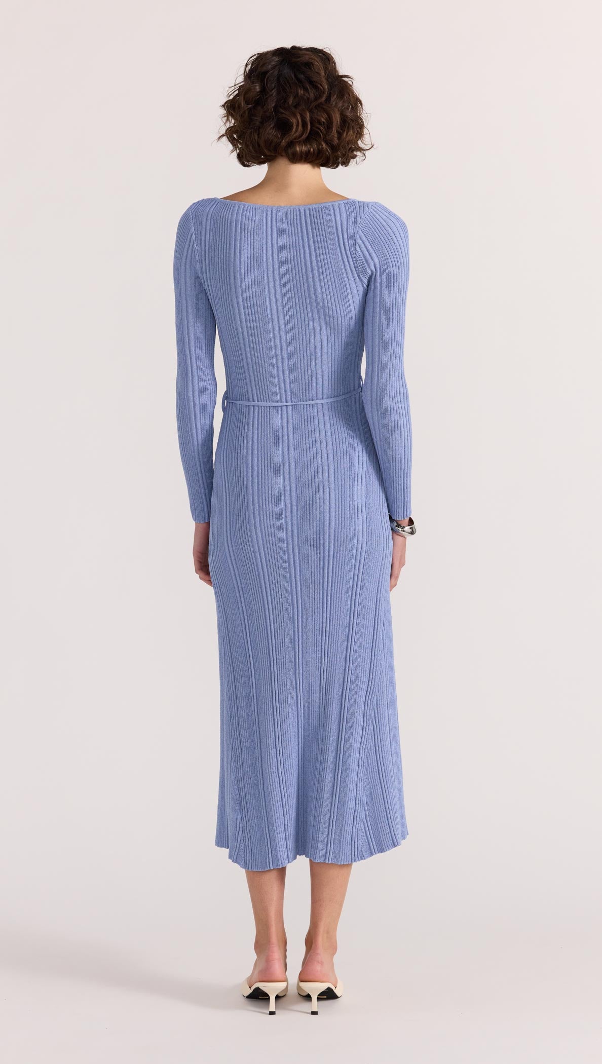 AMIRA RIBBED KNIT MIDI DRESS-DRESSES - MIDI-Staple the Label