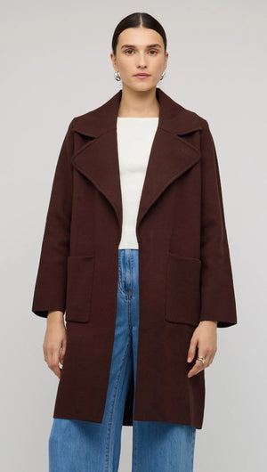 CORE COATIGAN-KNITWEAR - COATIGANS-Staple the Label