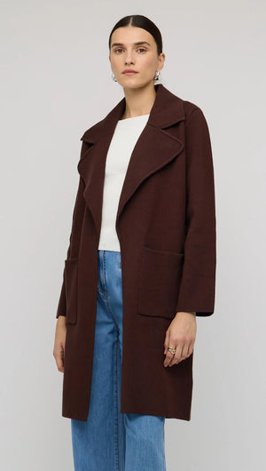 CORE COATIGAN-KNITWEAR - COATIGANS-Staple the Label