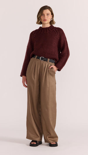 DEMI CHUNKY JUMPER-KNITWEAR - CASUAL-Staple the Label
