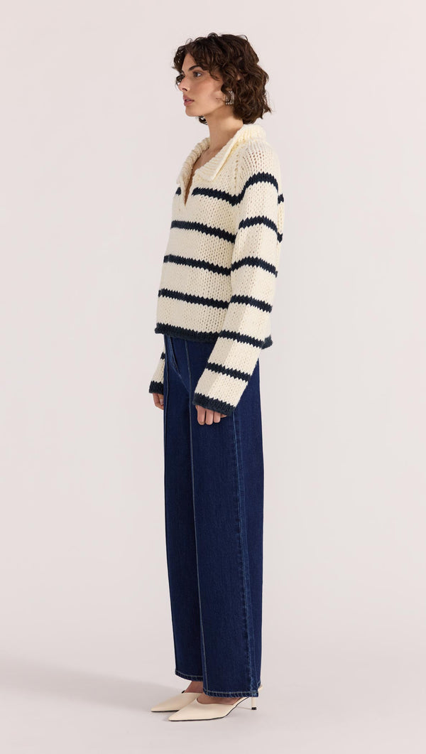 Frankie Stripe Jumper Staple the Label — free download