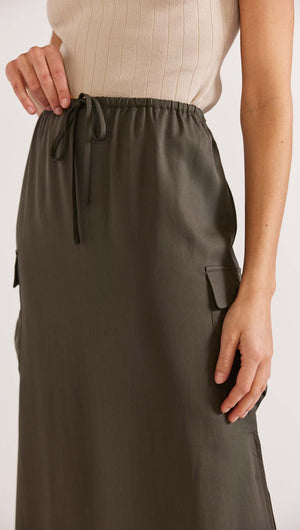 Kendi Cargo Skirt-Staple-the-Label