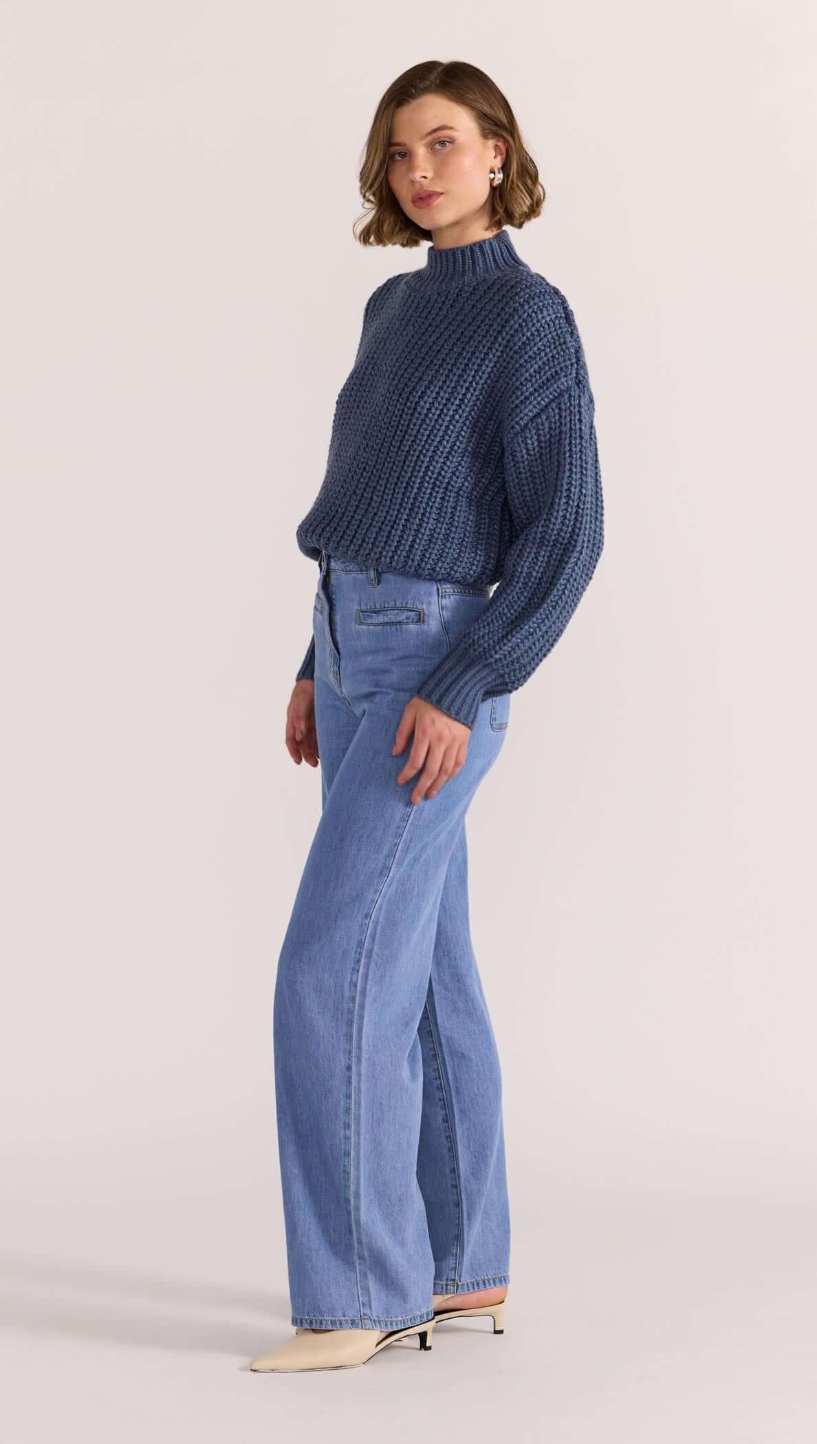 LENNON CHUNKY JUMPER-KNITWEAR - CASUAL-Staple the Label