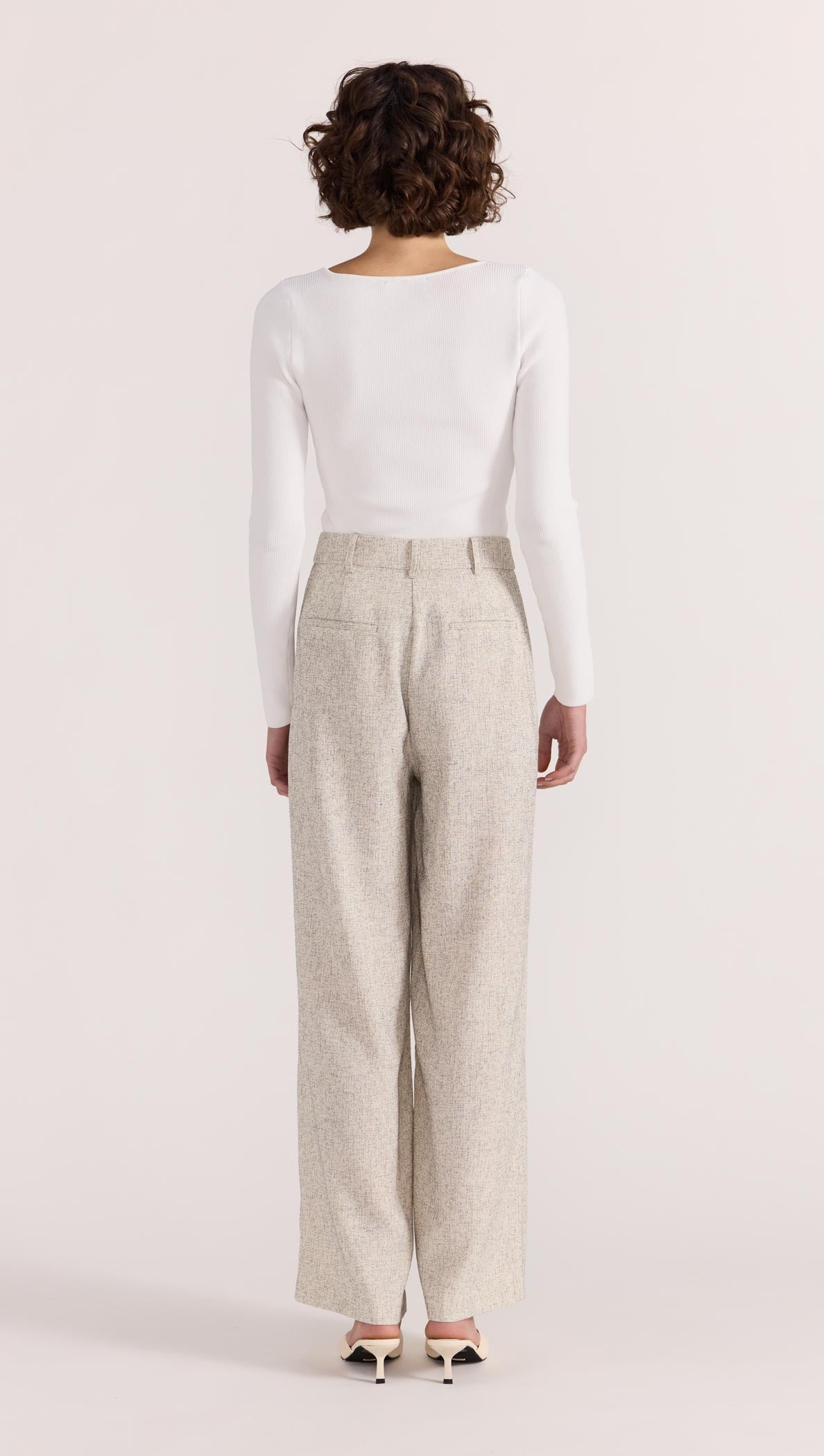 LUCIELLE WIDE LEG PANTS-PANTS-Staple the Label