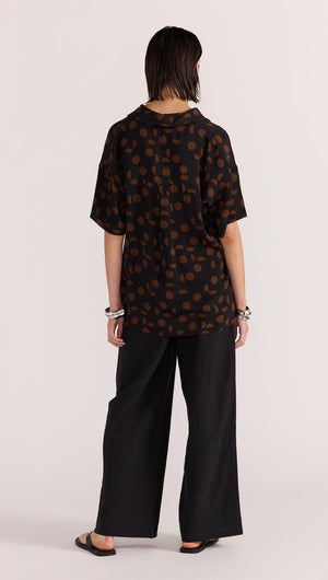 LUELLA TIE FRONT SHIRT