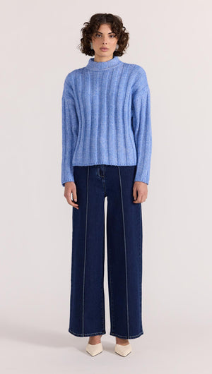 MACY COZY RIB JUMPER-KNITWEAR - JUMPERS-Staple the Label